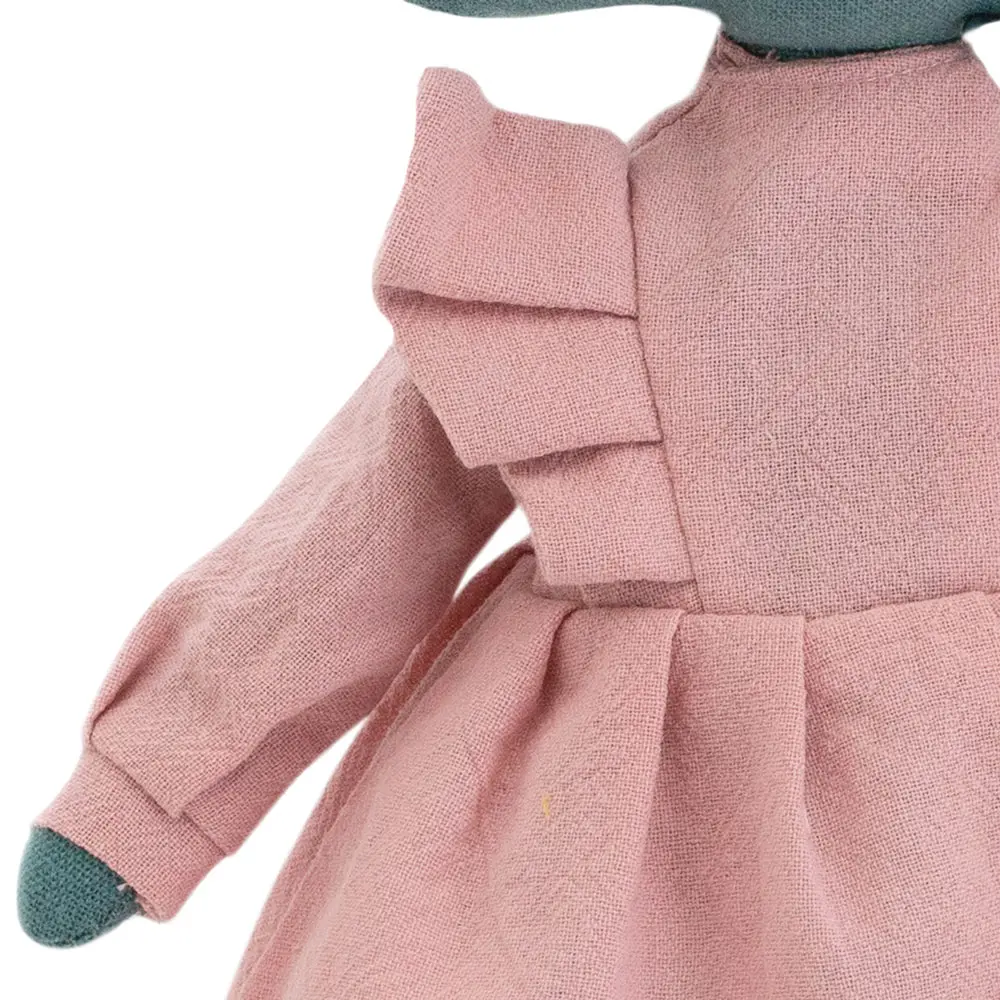 Muñeco Fiona (La rana) vestido rosa 5.webp